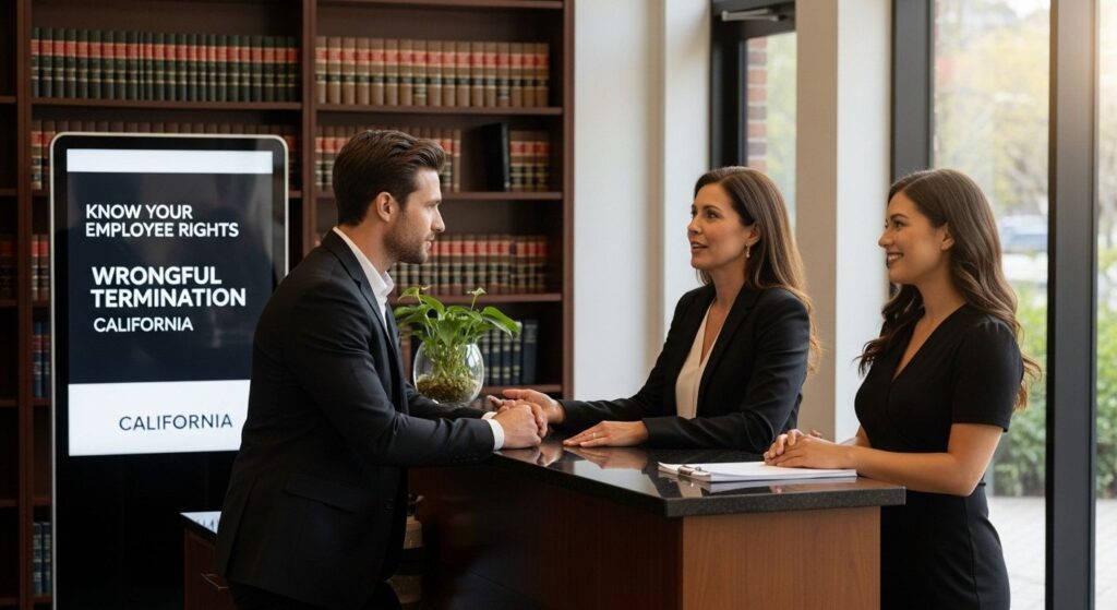 wrongful termination california